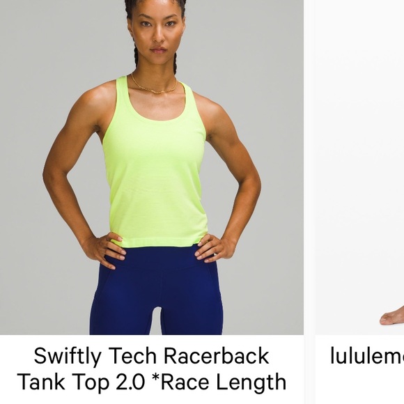 Lululemon Swiftly Tech Racerback Tank Top 2.0 *Race Length - Picture 2 of 12